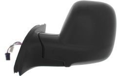 Peugeot Partner 2015-2019 Electric Heated Black Wing Mirror Unit Passenger Side