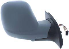Peugeot Partner 2015-2019 Electric Heated Primed (Suitable for Painting) Wing Mirror Unit Driver Side