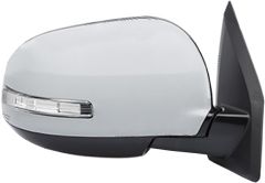 Peugeot 4008 2012-2017 Electric Heated With Indicator Primed (Suitable for Painting) Wing Mirror Unit Driver Side