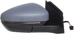 Peugeot 3008 2020-2024 Electric Heated Primed (Suitable for Painting) Wing Mirror Unit Driver Side