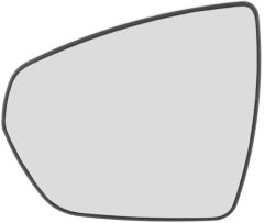 Peugeot 3008 2016-2020 Heated Clear Tinted Convex Wing Mirror Glass Passenger Side