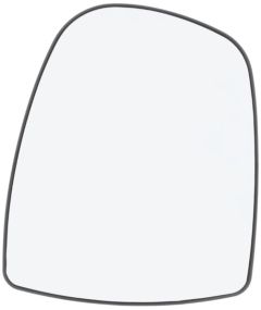 Renault Trafic 2001-2006 Heated Clear Tinted Convex Upper Wing Mirror Glass Passenger Side