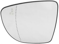 Renault Clio 2012-2016 Heated Clear Tinted Aspherical (Blind Spot Detection) Wing Mirror Glass Passenger Side