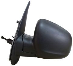 Nissan NV250 2019-2021 Manual (Cable Toggle) Black Wing Mirror Unit Passenger Side