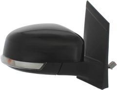 Ford Focus 2008-2011 Electric Black Wing Mirror Unit Driver Side