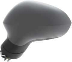 Seat Leon 2009-2012 Electric Primed (Suitable for Painting) Wing Mirror Unit Passenger Side