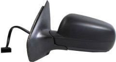 Volkswagen Golf 1997-2001 Electric Heated Blue Tinted Glass Black Wing Mirror Unit Passenger Side