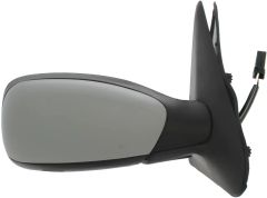 Peugeot 306 1999-2002 Electric Heated Primed (Suitable for Painting) Wing Mirror Unit Driver Side