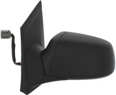 Ford Focus 2005-2008 Electric Heated With Puddle Lamp Black Wing Mirror Unit Passenger Side