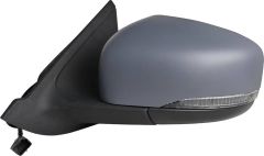 Dacia Spring 2024-2026 Electric Heated Primed (Suitable for Painting) Wing Mirror Unit Passenger Side