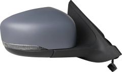 Dacia Spring 2024-2026 Electric Heated Primed (Suitable for Painting) Wing Mirror Unit Driver Side