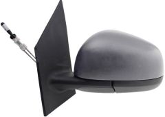 Smart Fortwo 2014-2019 Manual (Cable Toggle) Primed (Suitable for Painting) Wing Mirror Unit Passenger Side