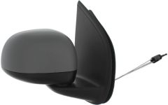 Fiat Panda 2012-2022 Manual (Cable Toggle) Primed (Suitable for Painting) Wing Mirror Unit Driver Side