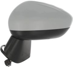 Vauxhall Crossland X 2017-2020 Electric Heated Primed (Suitable for Painting) Wing Mirror Unit Passenger Side