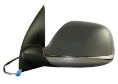 Volkswagen Amarok 2010-2013 Electric Heated With Chrome Trim Primed (Suitable for Painting) Wing Mirror Unit Passenger Side