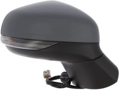 Ford Puma 2019-2024 Electric Heated Primed (Suitable for Painting) Wing Mirror Unit Driver Side