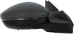 Peugeot 2008 2019-2024 Electric Heated Primed (Suitable for Painting) Wing Mirror Unit Driver Side
