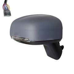 Volvo XC60 2017-2021 Electric Heated With Memory Primed (Suitable for Painting) Wing Mirror Unit Driver Side