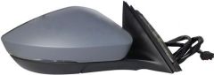 Skoda Superb 2015-2019 Electric Heated Power Folding Primed (Suitable for Painting) Wing Mirror Unit Driver Side