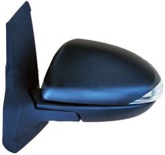 Mazda 2 2008-2010 Electric Heated Power Folding With Indicator Primed (Suitable for Painting) Wing Mirror Unit Passenger Side
