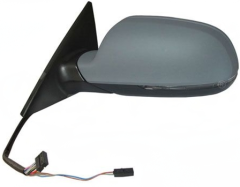 Audi S5 2009-2016 Electric Heated with Lane Change Assist Primed (Suitable For Painting) Wing Mirror Unit Passenger Side