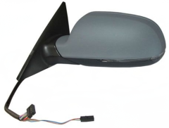 Audi S5 2009-2016 Electric Heated Power Folding with Lane Change Assist Primed (Suitable For Painting) Wing Mirror Unit Passenger Side