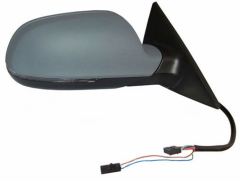 Audi S5 2009-2016 Electric Heated Power Folding with Lane Change Assist Primed (Suitable For Painting) Wing Mirror Unit Driver Side