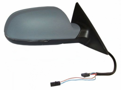 Audi S5 2009-2016 Electric Heated Power Folding with Memory & Lane Change Assist Primed (Suitable For Painting) Wing Mirror Unit Driver Side