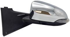Toyota Yaris 2017-2020 Electric Chrome Wing Mirror Unit Passenger Side