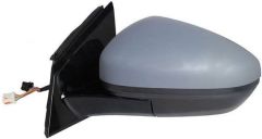 Vauxhall Grandland 2022-2025 Electric Heated Power Folding Primed (Suitable for Painting) Wing Mirror Unit Passenger Side