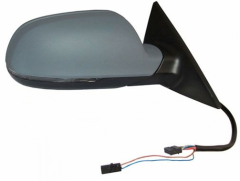 Audi S5 2009-2016 Electric Heated Power Folding with Memory Primed (Suitable For Painting) Wing Mirror Unit Driver Side