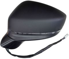 Mazda CX-5 2021-2025 Electric Heated Black Wing Mirror Unit Passenger Side