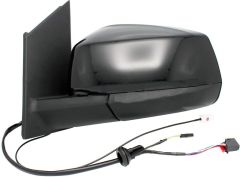 Ford Tourneo Connect 2022-2026 Electric Heated Power Folding With Lane Change Assist & AM/FM1 Radio Aerial Primed (Suitable for Painting) Wing Mirror Unit Passenger Side