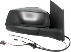 Ford Tourneo Connect 2022-2026 Electric Heated Power Folding With Lane Change Assist & FM2 Radio Aerial Primed (Suitable for Painting) Wing Mirror Unit Driver Side