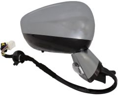 DS 4 2016-2018 Electric Heated Power Folding With Memory Primed (Suitable for Painting) Wing Mirror Unit Driver Side