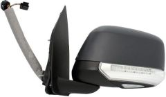 Nissan Pathfinder 2010-2015 Electric Heated Power Folding With Memory Primed (Suitable for Painting) Wing Mirror Unit Passenger Side