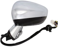 DS 4 2015-2018 Electric Heated Power Folding With Memory Chrome Wing Mirror Unit Passenger Side