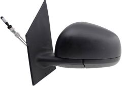 Smart EQ Fortwo 2019-2024 Manual (Cable Toggle) Black Wing Mirror Unit Passenger Side