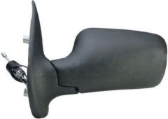 Fiat Punto 1994-1999 Manual (Cable Toggle) Black Wing Mirror Unit Passenger Side