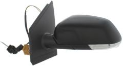 Volkswagen Polo 2005-2009 Manual (Cable Toggle) Black Wing Mirror Unit Passenger Side