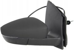 Volkswagen e-Up! 2019-2023 Manual (Cable Toggle) Black Wing Mirror Unit Driver Side