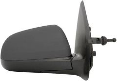 Chevrolet Aveo 2005-2011 Manual (Cable Toggle) Black Wing Mirror Unit Driver Side