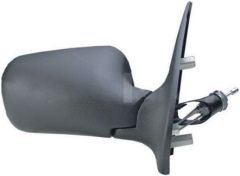 Fiat Punto 1994-1999 Manual (Cable Toggle) Black Wing Mirror Unit Driver Side