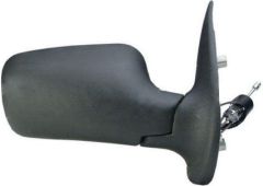 Fiat Punto 1994-1999 Manual (Cable Toggle) Black Wing Mirror Unit Driver Side