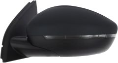 Peugeot 308 2013-2017 Electric Heated Black Wing Mirror Unit Passenger Side