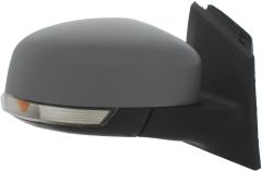 Ford Focus 2014-2018 Electric Heated Power Folding Primed (Suitable for Painting) Wing Mirror Unit Driver Side