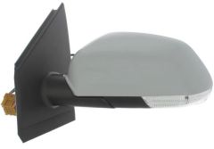 Volkswagen Polo 2005-2009 Electric Heated Power Folding Primed (Suitable for Painting) Wing Mirror Unit Passenger Side