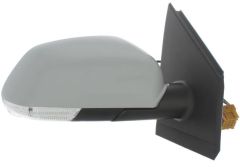 Volkswagen Polo 2005-2009 Electric Heated Primed (Suitable for Painting) Wing Mirror Unit Driver Side