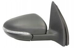 Volkswagen Golf 2009-2013 Electric Heated Black Wing Mirror Unit Driver Side