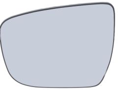 Nissan Juke 2014-2019 Non-Heated Clear Tinted Convex Wing Mirror Glass Passenger Side